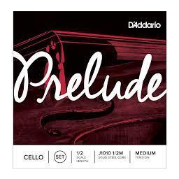 Prelude Strings Cello String Set, 1/2 Scale, Medium Tension